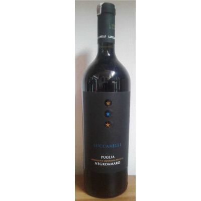 Wine Bottle Luccarelli Negroamaro